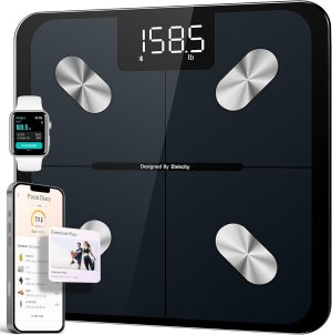 Etekcity Smart Scale for Body Weight, Bathroom Digital Weighing Scale